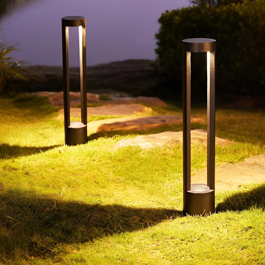 IP65 Waterproof Contemporary Cylinder LED Pathway Lights - Lamp Outdoor