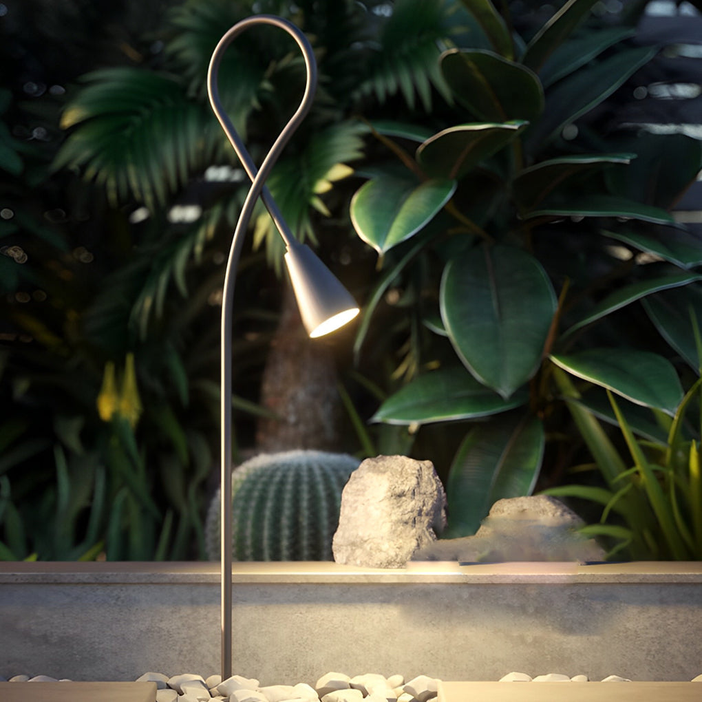 Arched Gooseneck Pathway Lights Waterproof LED COB Outdoor Lighting - Lamp Outdoor