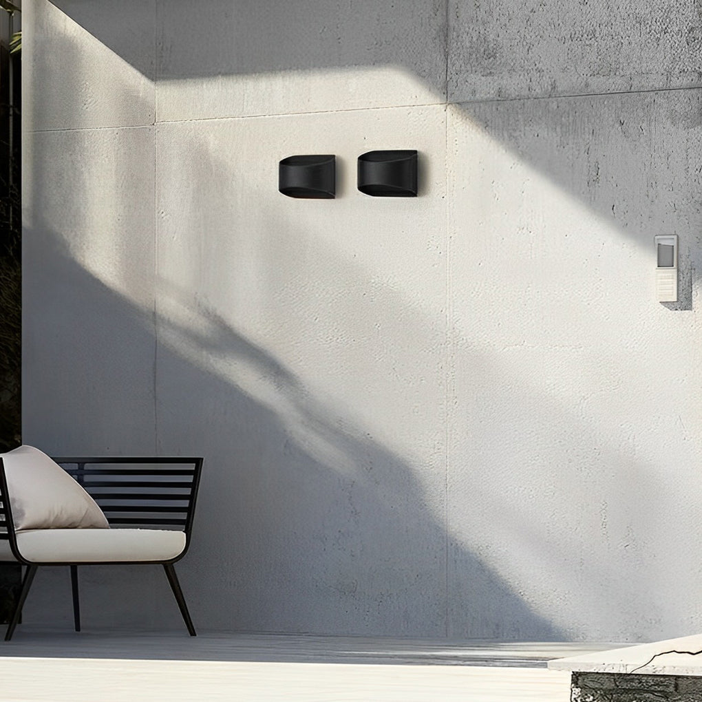 Unique Up and Down Lighting LED Waterproof Modern Exterior Wall Lights - Lamp Outdoor