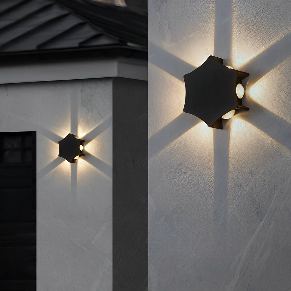 Four Way Wall Light Facade Light Outdoor LED 8W 4W 19W 6W Waterproof - Lamp Outdoor