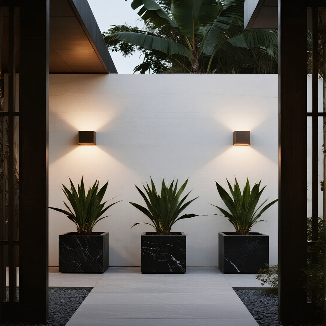 LED Outdoor Up Down Wall Light Minimalist Style - Lamp Outdoor