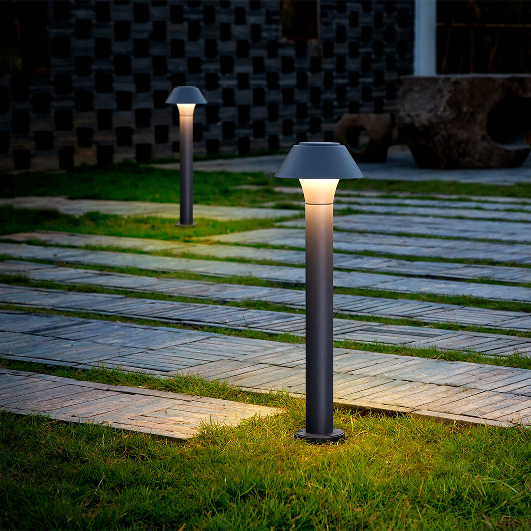 LED Residential Bollard Lights Minimalist Style - Lamp Outdoor