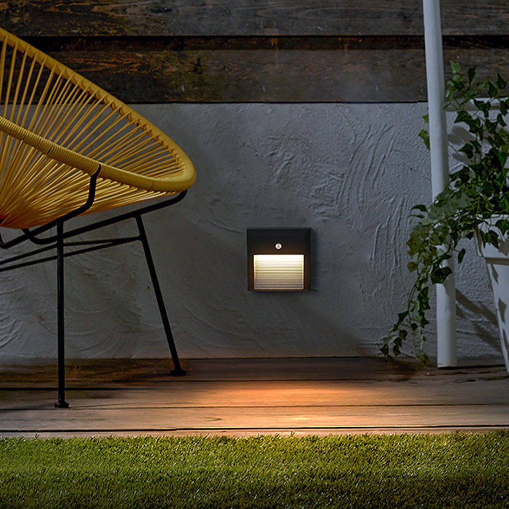 Embedded Motion Sensor Design LED Step Light for Courtyard Terrace Garden - Lamp Outdoor