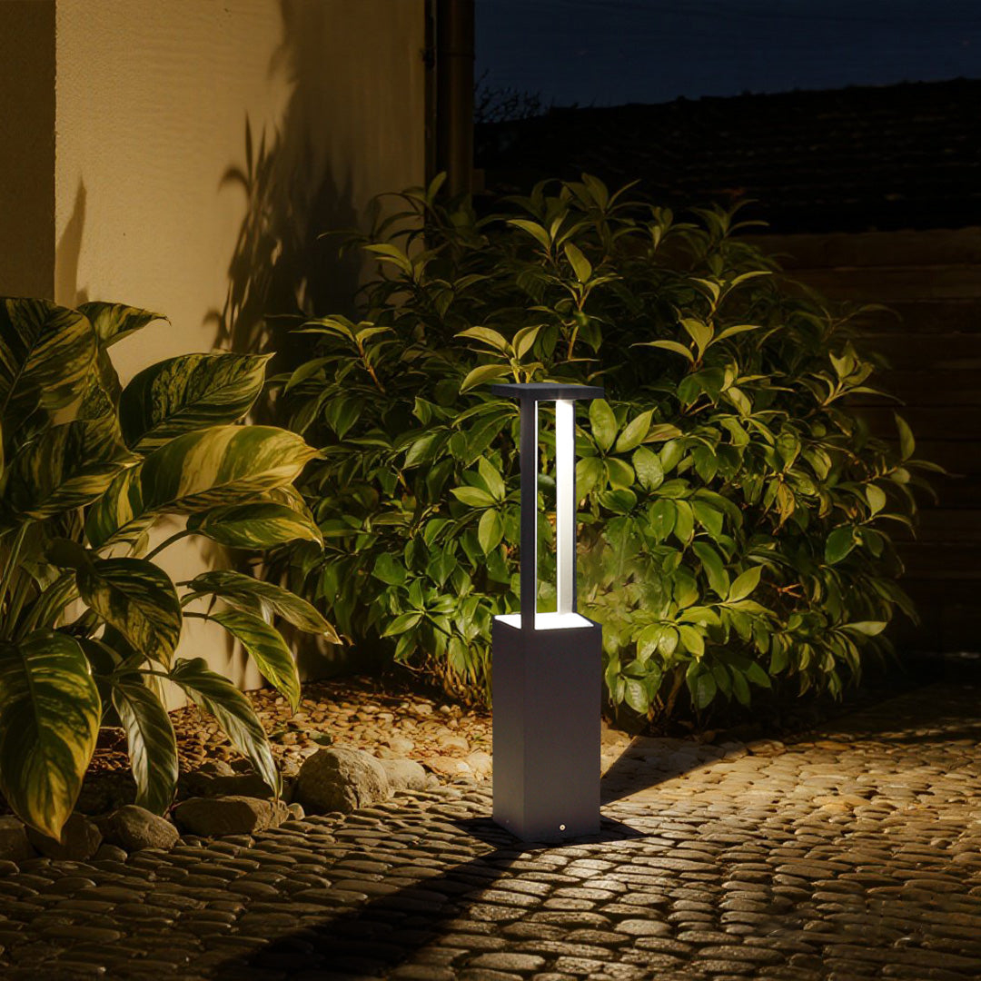 Cutout LED Garden Pole For Lights Minimalist Style - Lamp Outdoor