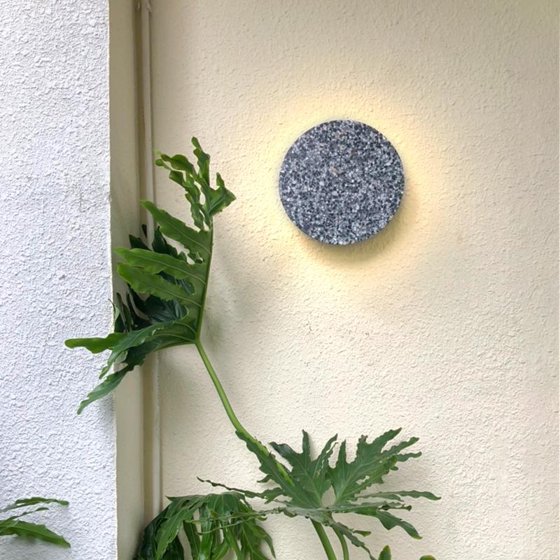 Terrazzo Minimalist LED Outdoor Wall Lights Waterproof Porch Lighting - Lamp Outdoor
