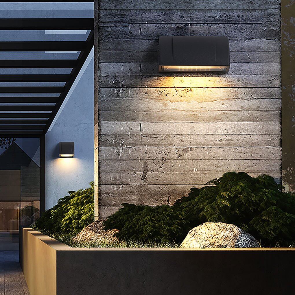 Modern Minimalist Waterproof Outdoor LED Wall Light for Patio Balcony Garden - Lamp Outdoor
