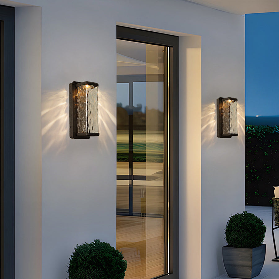 Aluminum Rectangular Outdoor Wall Lights Waterproof - Lamp Outdoor