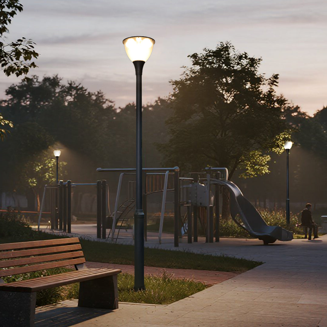Outdoor Posts For Lights Modern Minimalist Style - Lamp Outdoor