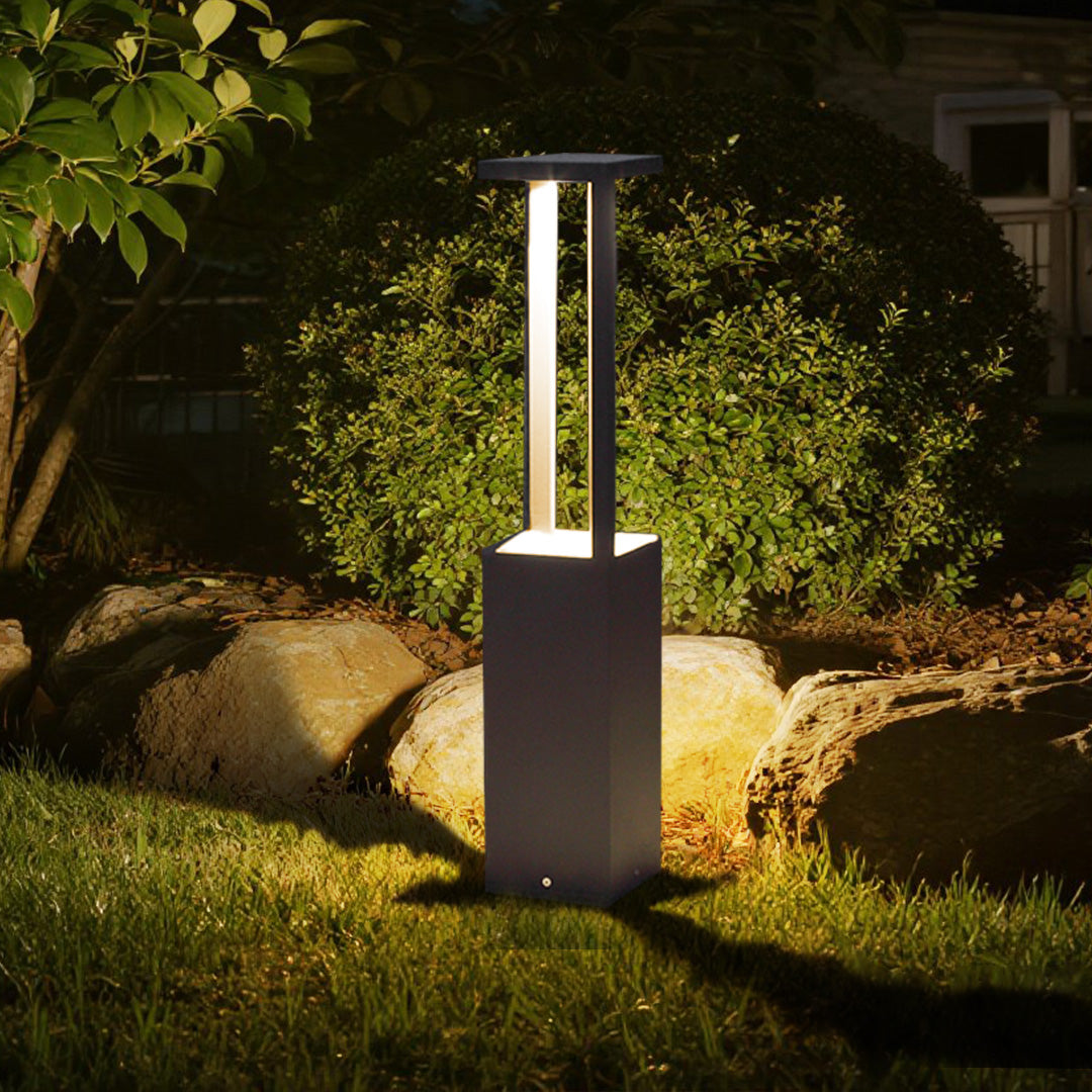 Cutout LED Garden Pole For Lights Minimalist Style - Lamp Outdoor