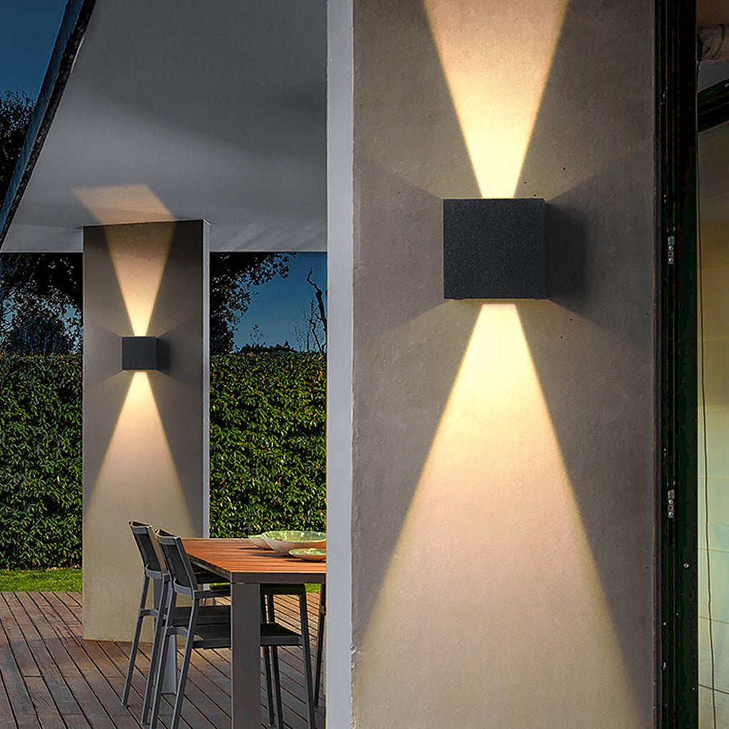 Up down Lighting Waterproof Adjustable Beam Angle Outdoor Wall Lights - Lamp Outdoor