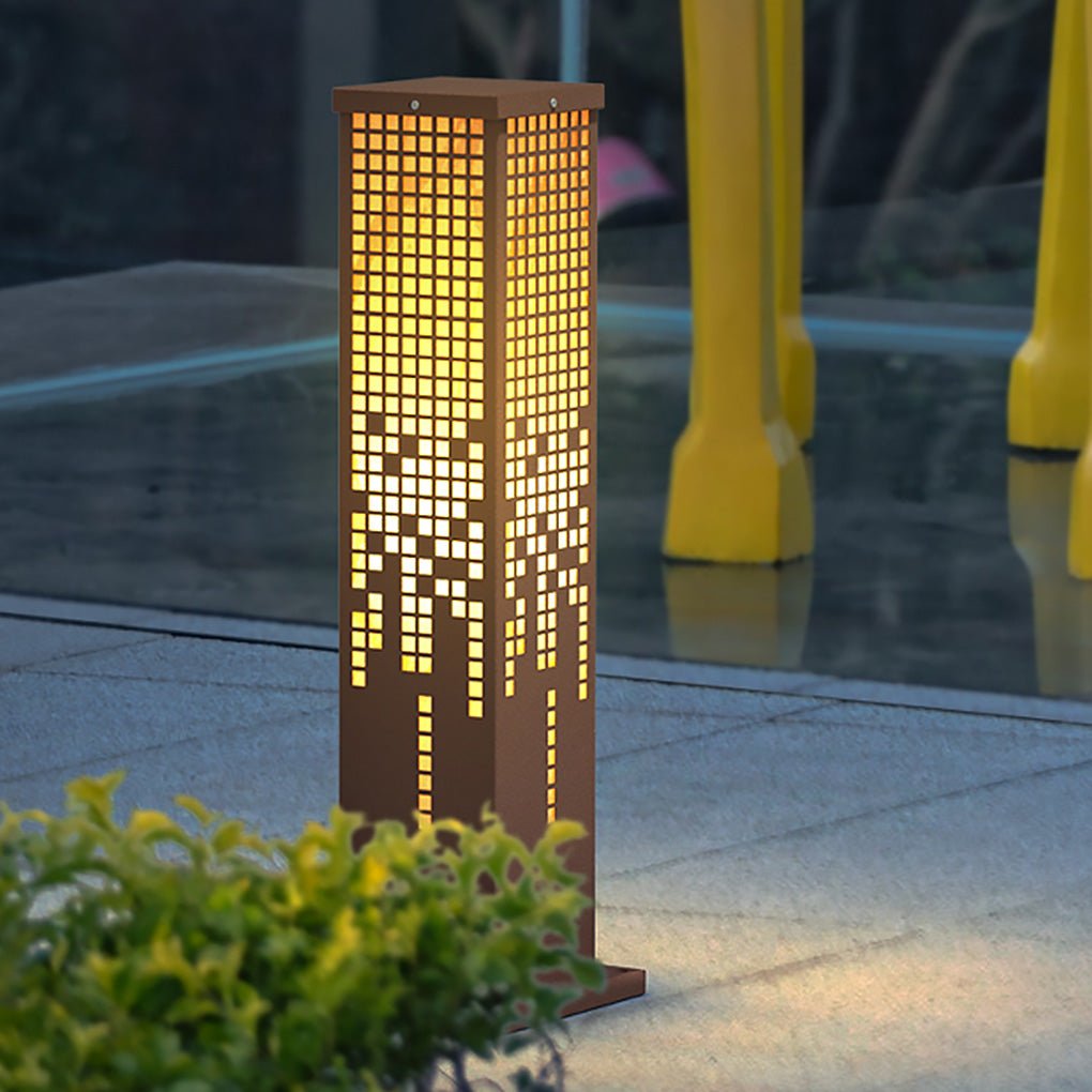 Stylish Stainless Steel LED Bollard Lights for Outdoor Landscape Illumination - Lamp Outdoor