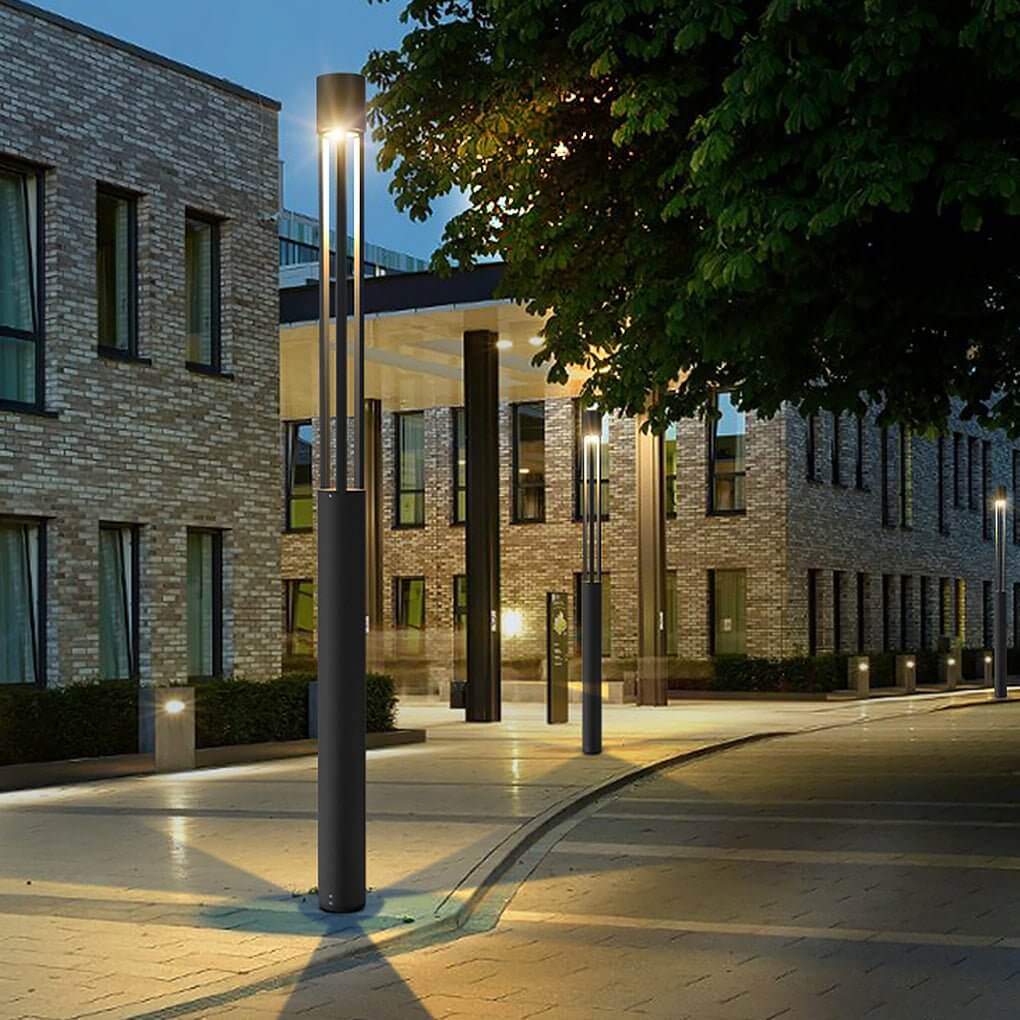 COB 30W LED Bollard Light Modern Open Fixture for Elegant Landscape Lighting - Lamp Outdoor