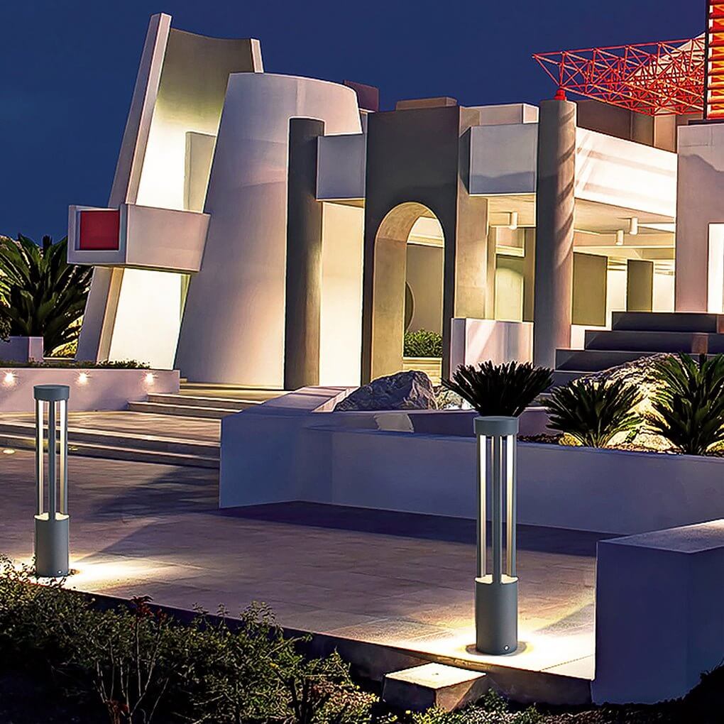 COB 30W LED Bollard Light Modern Open Fixture for Elegant Landscape Lighting - Lamp Outdoor