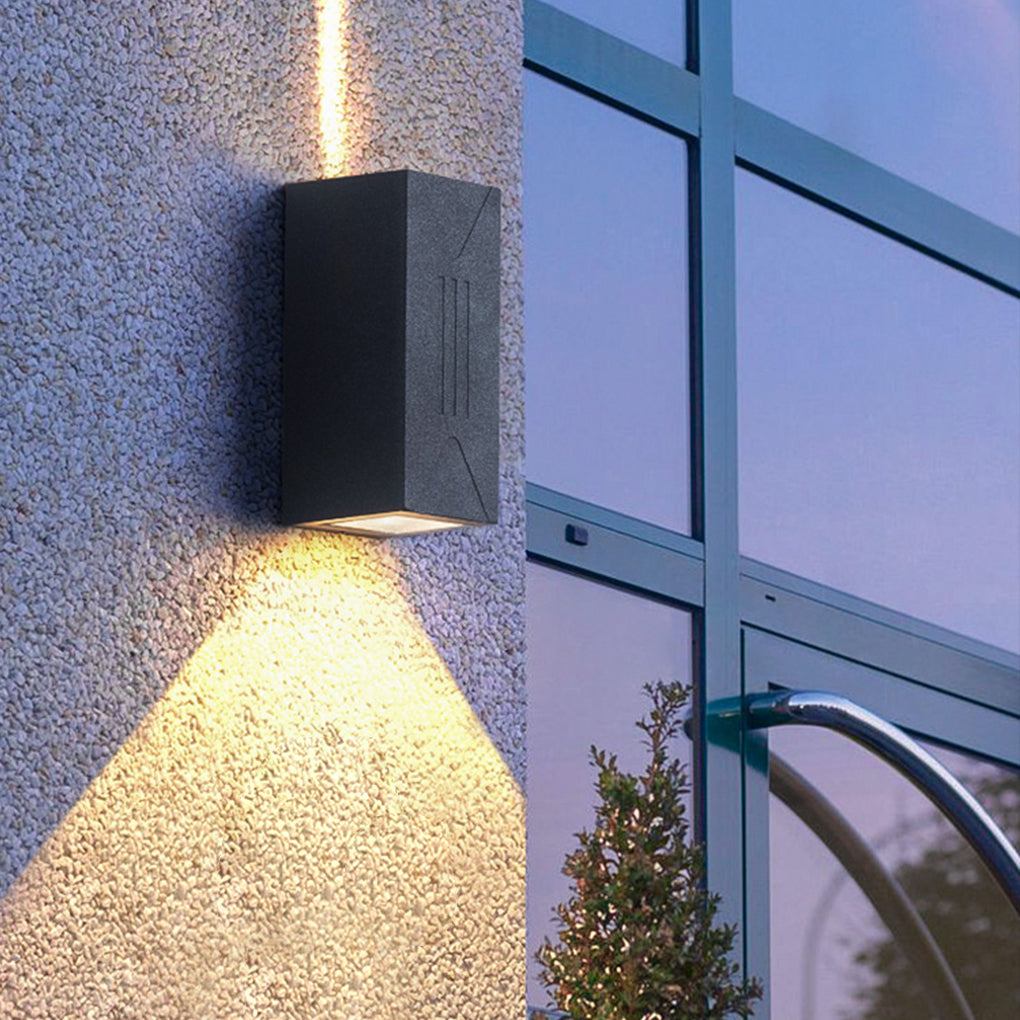 Waterproof Outdoor Up and Down Lights LED Wall Lamp for Villa Balcony Garden - Lamp Outdoor