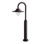Minimalist Nordic Arc Arm LED Lawn Lamp Durable Outdoor Post Lighting - Lamp Outdoor