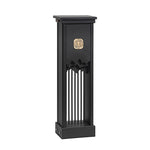 Elegant Outdoor LED Light with Artistic Cut Craft and Strip Design - Lamp Outdoor