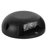 Modern Round LED Surface Flush Mounted Step Light Landscape Waterproof Decking Lights - Lamp Outdoor