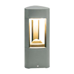 Triple-Side Emitting Solar LED Garden Bollard Lights Heart Design & Weatherproof - Lamp Outdoor