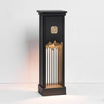 Elegant Outdoor LED Light with Artistic Cut Craft and Strip Design - Lamp Outdoor