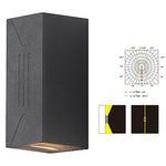 Waterproof Outdoor Up and Down Lights LED Wall Lamp for Villa Balcony Garden - Lamp Outdoor