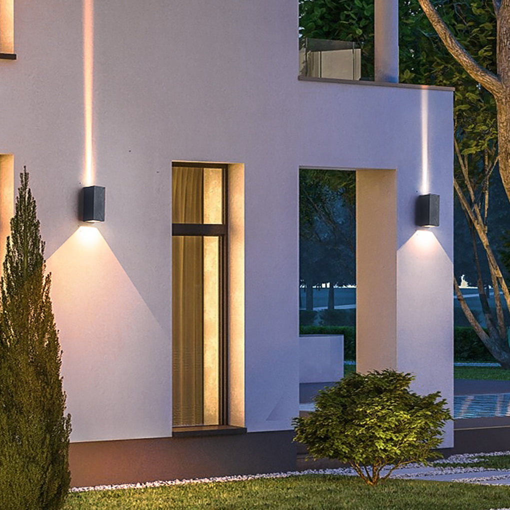 Waterproof Outdoor Up and Down Lights LED Wall Lamp for Villa Balcony Garden - Lamp Outdoor
