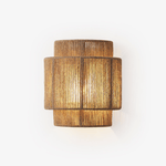 Rustic Weave Wall Lamp - Lamp Outdoor