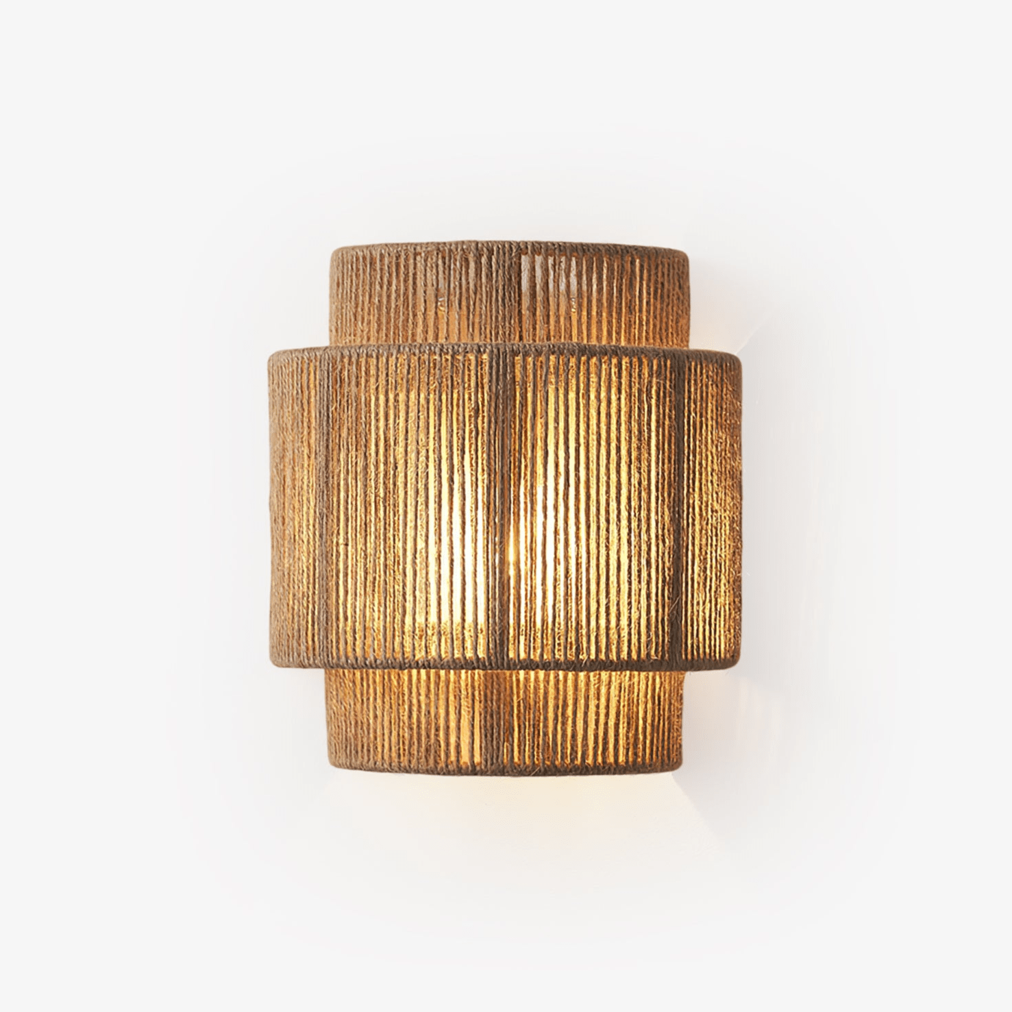 Rustic Weave Wall Lamp - Lamp Outdoor