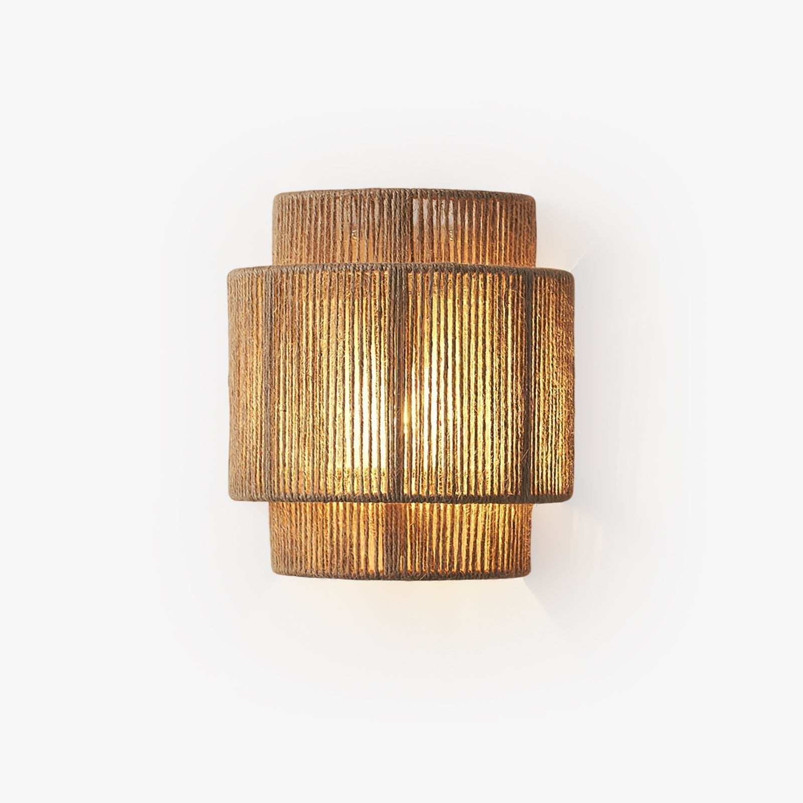 Rustic Weave Wall Lamp - Lamp Outdoor