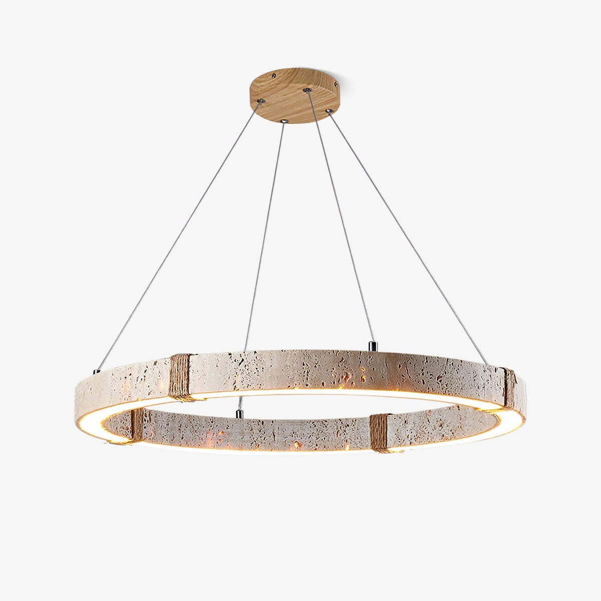 Alsilis Travertine Chandelier - Lamp Outdoor