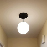 Lore Semi-Flush Mount Ceiling Light Glass - Lamp Outdoor