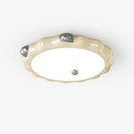 Cream Puffering Ceiling Light - Lamp Outdoor