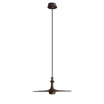 Wooden Spin Pendant Light - Lamp Outdoor