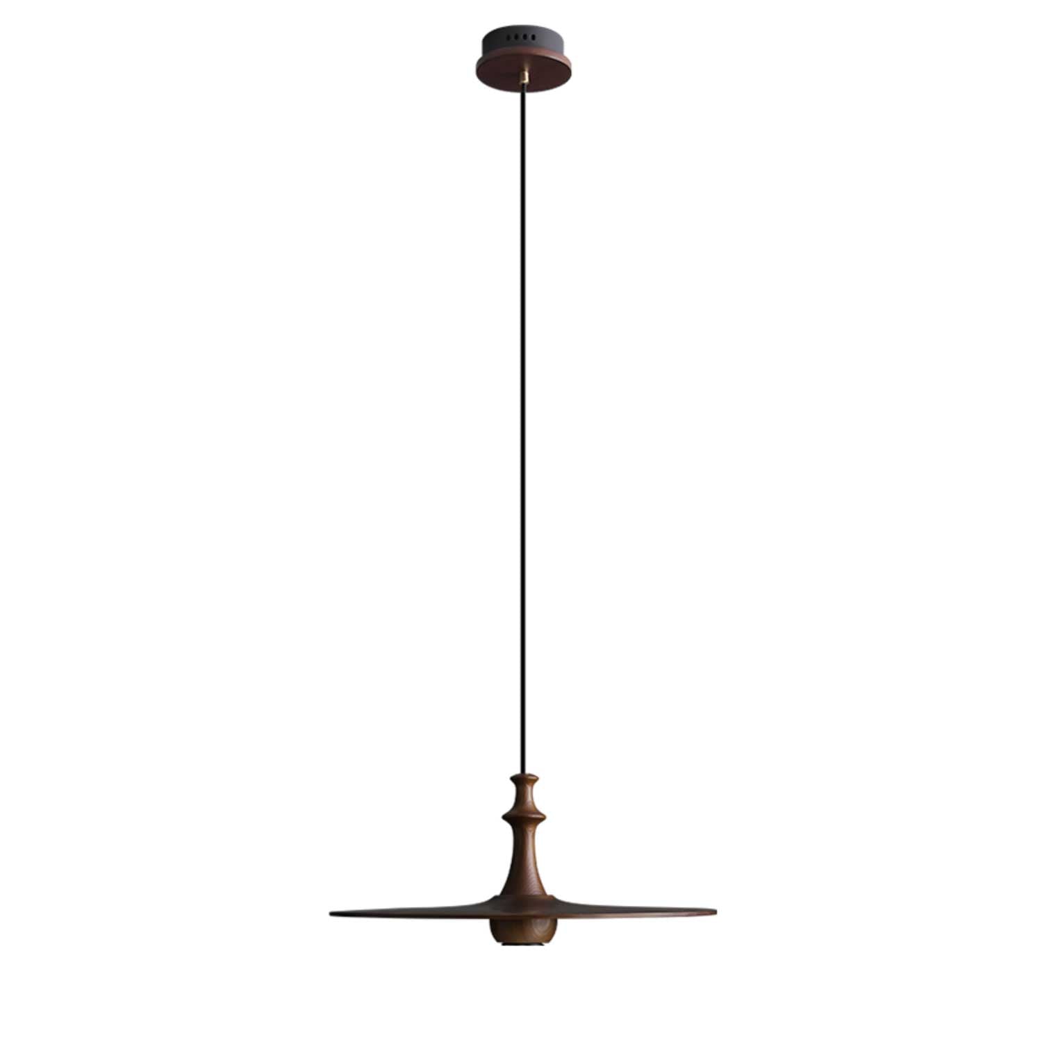 Wooden Spin Pendant Light - Lamp Outdoor
