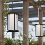 Cylinder Floor Lamp American Vintage Crystal - Lamp Outdoor