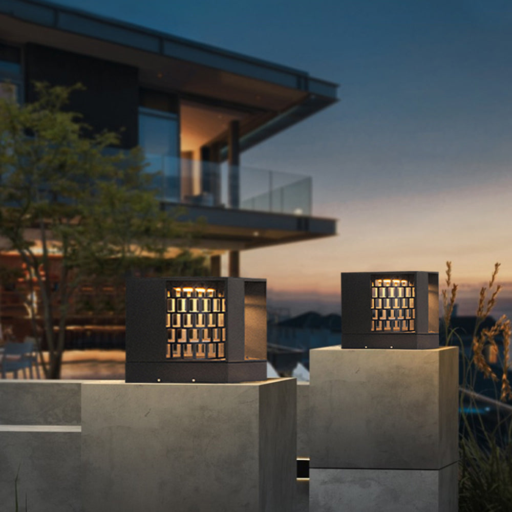 Ray Modern Pattern Metal Acrylic Outdoor Table Lamps - Lamp Outdoor