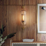 Kiri Industrial Classy Global Clear Glass Wall Lamp - Lamp Outdoor