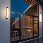 Arisha Minimalist Cylindrical Metal Outdoor Wall Lamp - Lamp Outdoor