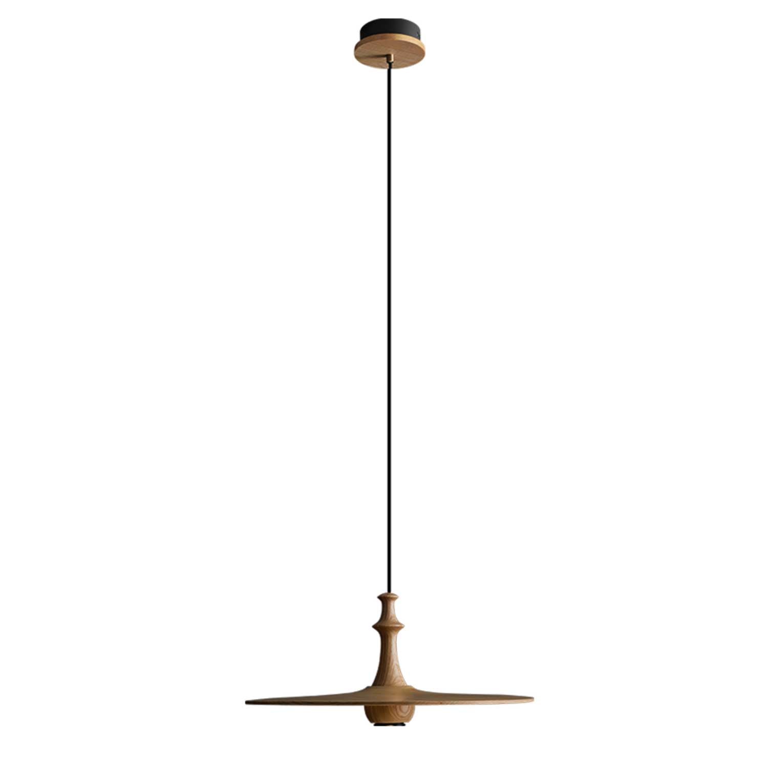 Wooden Spin Pendant Light - Lamp Outdoor