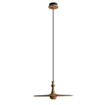 Wooden Spin Pendant Light - Lamp Outdoor