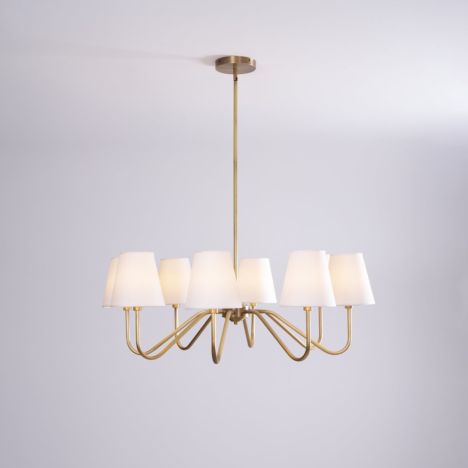 Opaluxe Brass Chandelier - Lamp Outdoor