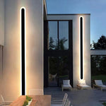 Orral Outdoor Wall Lamp Linear Oval - Lamp Outdoor