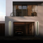 Arisha Radiation Linear Metal Acrylic Outdoor Wall Lamp Garden Corridor - Lamp Outdoor