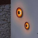 Ray Designer Round Metal Outdoor Wall Lamp - Lamp Outdoor