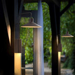 Arisha Modern Minimalist Wide Cone Shape Metal Outdoor Waterproof Wall Lamp - Lamp Outdoor