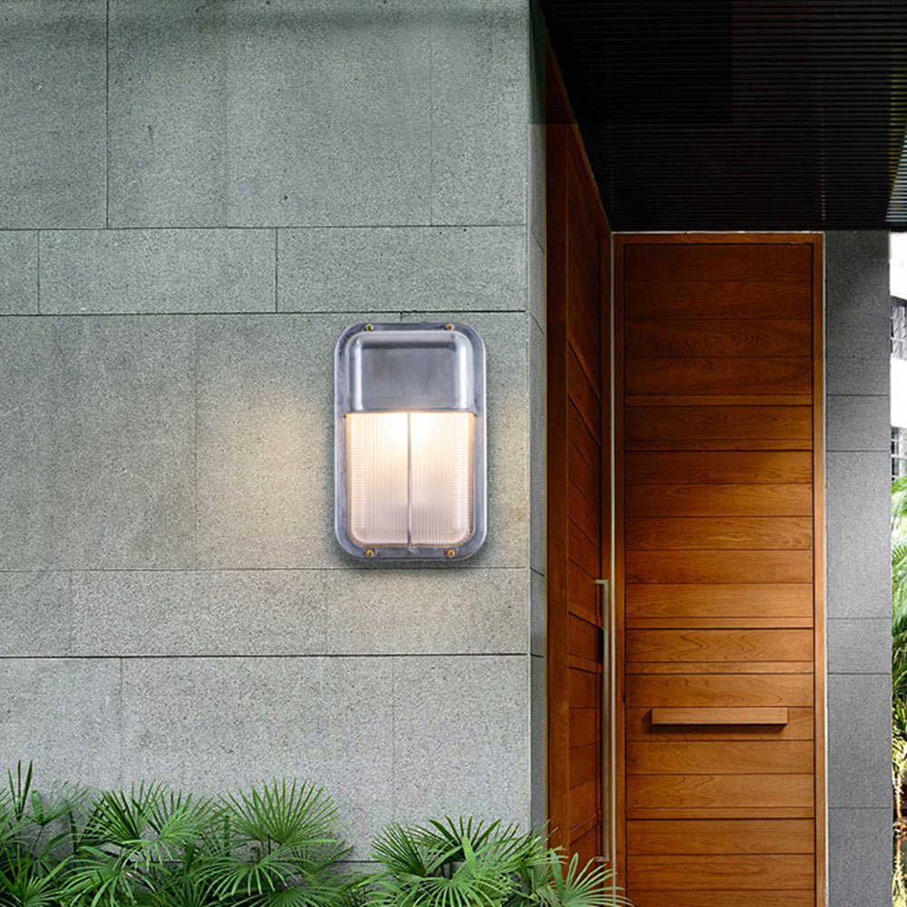 Ray Wall Lamp Geometric Modern Metal Glass Outdoor - Lamp Outdoor