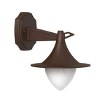 LED Vintage Outdoor Wall Light Brown - Lamp Outdoor