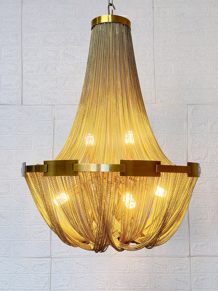 Solara Chandelier Tassel Aluminum Chain - Letslighting