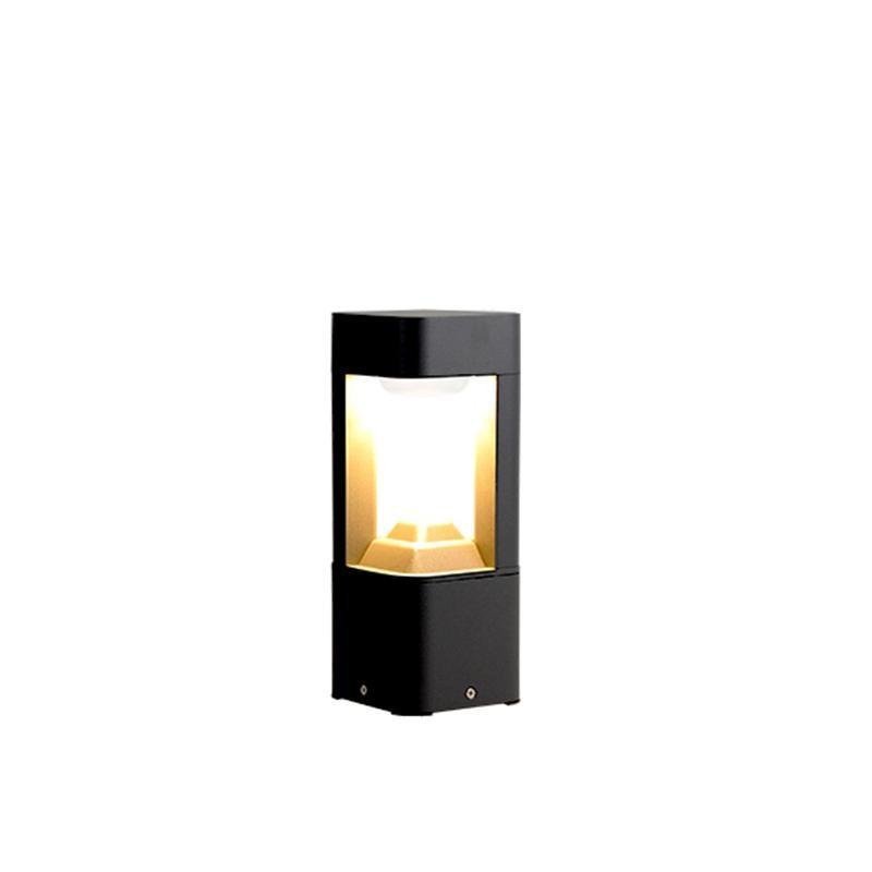 Contemporary Waterproof Black Aluminum Pathway Lights LED Outdoor Landscape Lighting - Lamp Outdoor