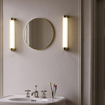 Arisha Minimalist Cylindrical Metal Outdoor Wall Lamp - Lamp Outdoor