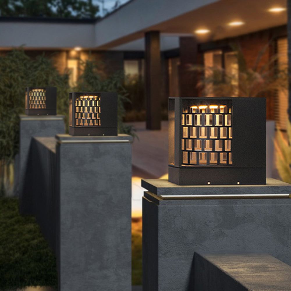 Ray Modern Pattern Metal Acrylic Outdoor Table Lamps - Lamp Outdoor